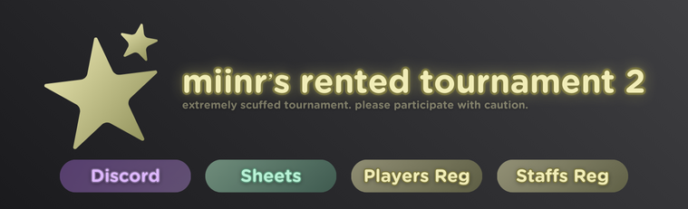 miinr's rented tournament 2
